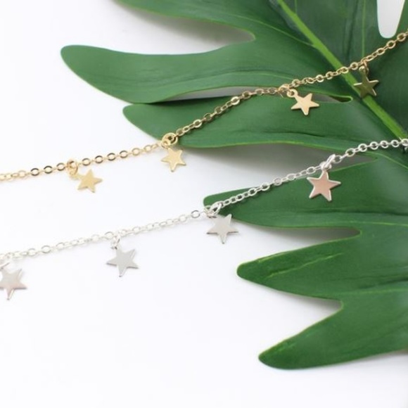 4 for $20 Starry Choker Necklace (Gold) - Picture 7 of 7